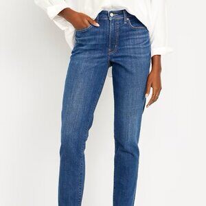 Old Navy Jeans 12 High Rise O.G. Straight Blue Denim